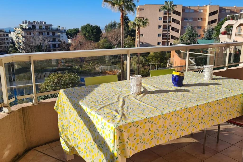 Appartement Vue Mer Sur Les Hauteurs De Nice Extérieur photo