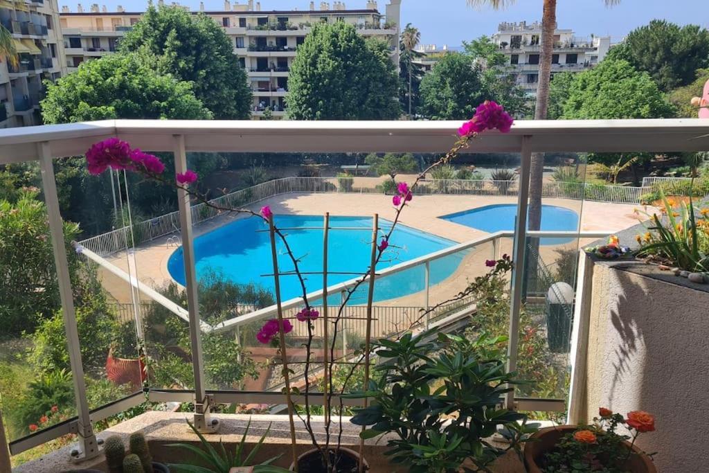 Appartement Vue Mer Sur Les Hauteurs De Nice Extérieur photo