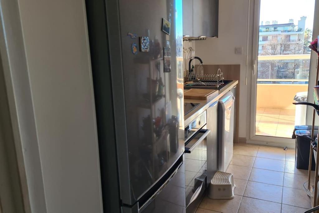 Appartement Vue Mer Sur Les Hauteurs De Nice Extérieur photo