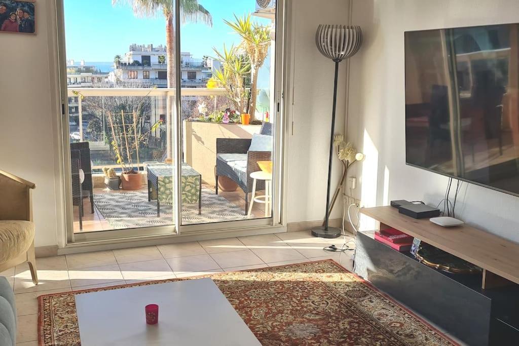 Appartement Vue Mer Sur Les Hauteurs De Nice Extérieur photo