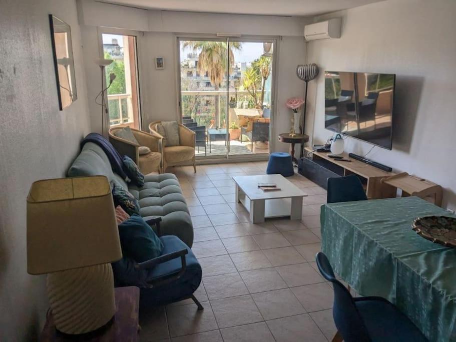 Appartement Vue Mer Sur Les Hauteurs De Nice Extérieur photo